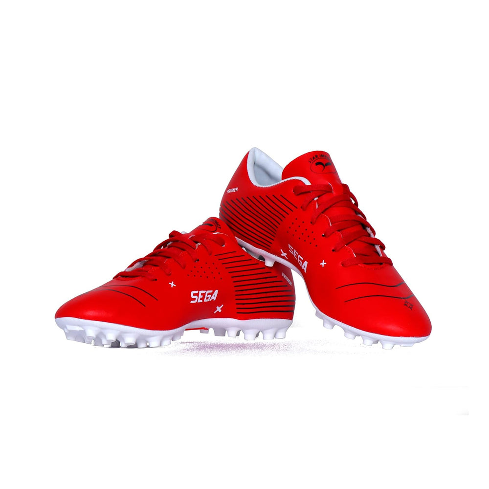 Sega Primer Football Shoes (Red) - InstaSport
