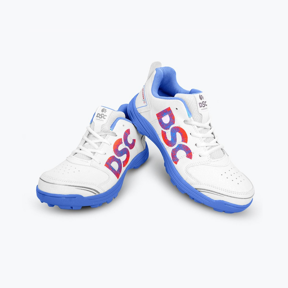 DSC Beamer X Cricket Spike Shoes (Sky Blue) (UK3- UK11) - InstaSport