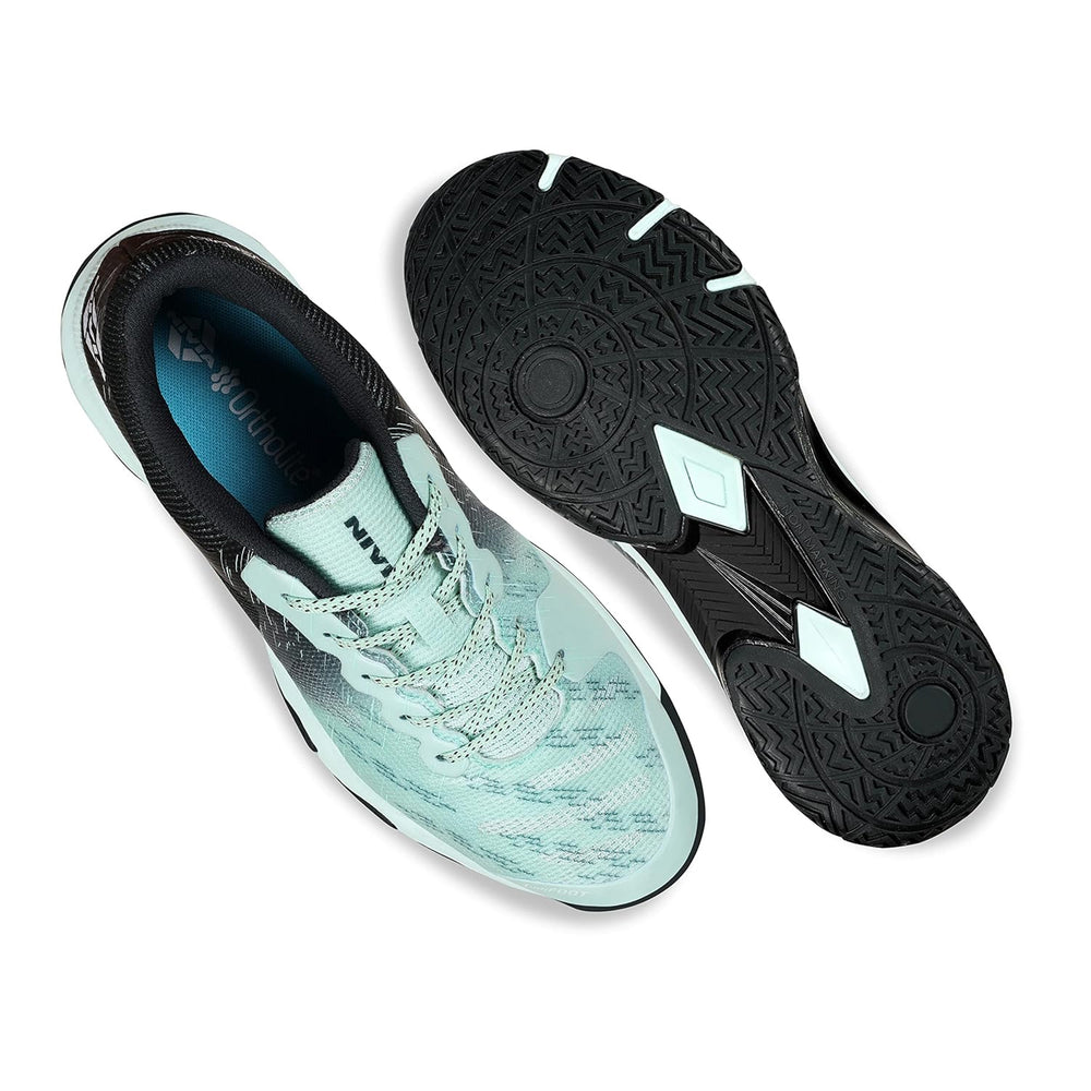 Nivia Verdict Badminton Shoes for Men (White) - InstaSport