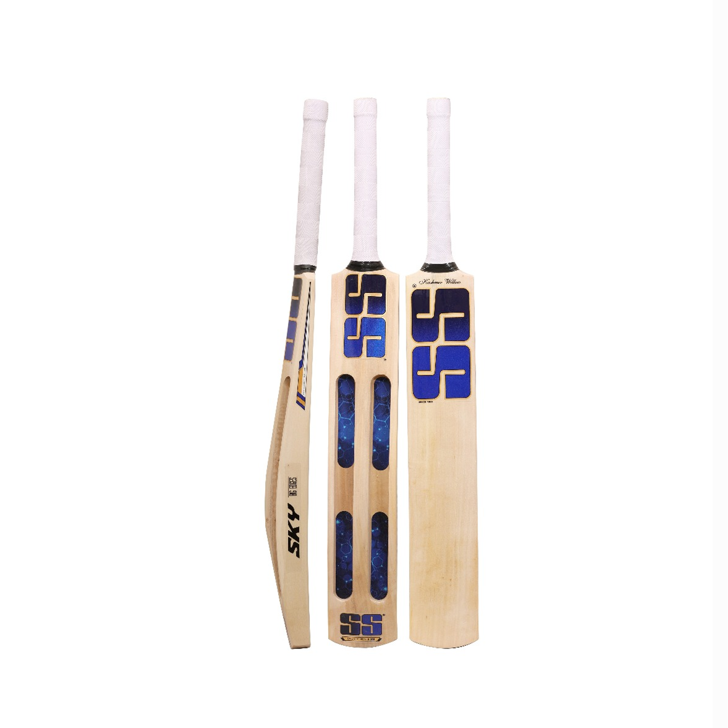 SS SKY Jumbo Kashmir Willow Cricket Scoop Bat -SH - InstaSport