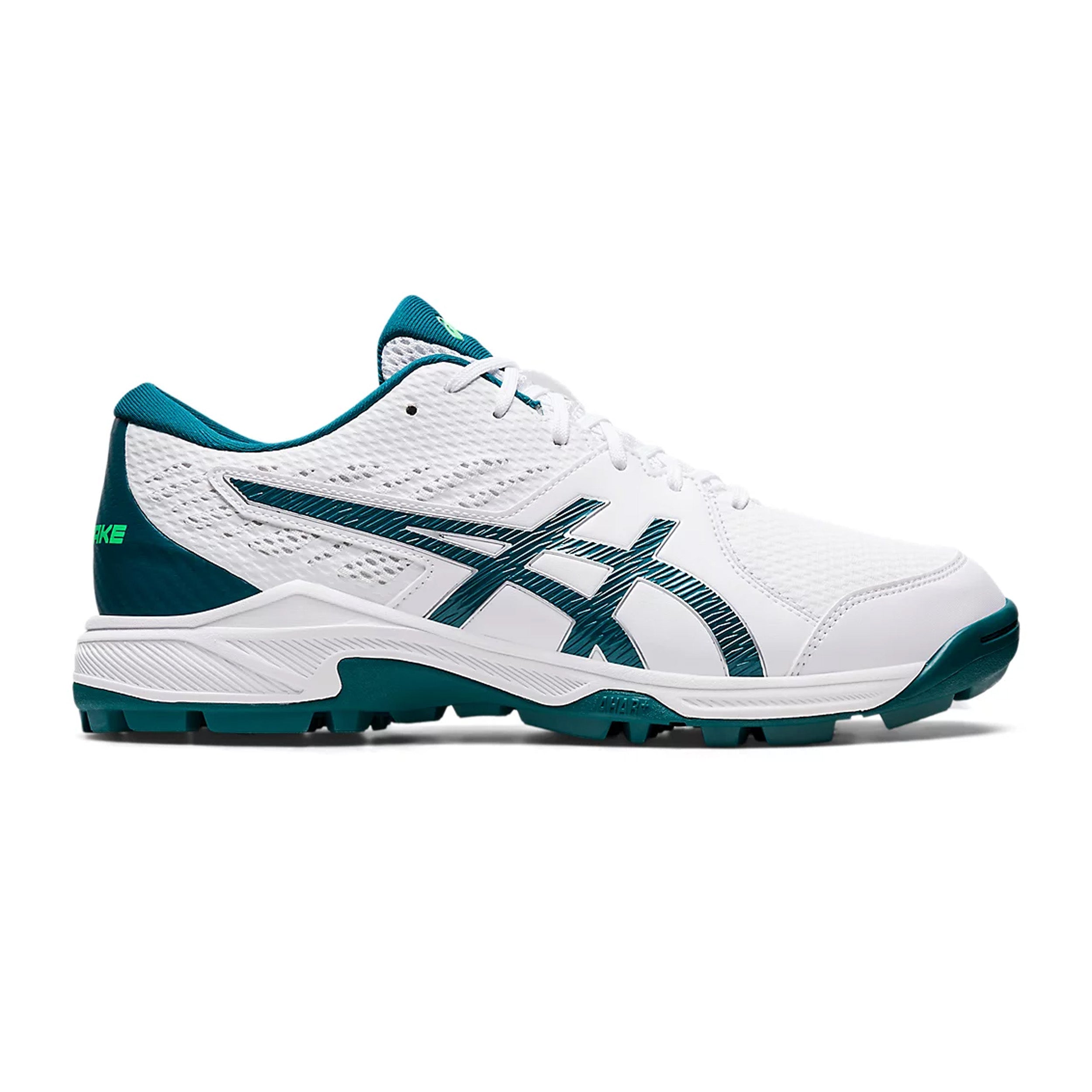 Asics Gel Peake 2 Men's Cricket Shoes (White/Velvet Pine) - InstaSport