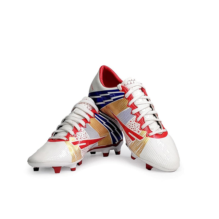 Sega Strike Football Shoes (White/Red)