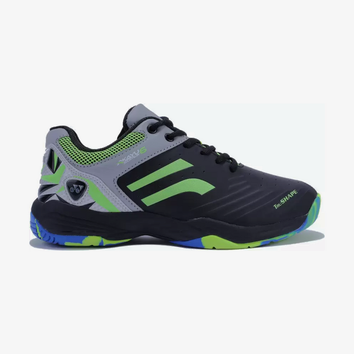 YONEX Akayu Super 6 Badminton Shoes for Men (Black Lime) - InstaSport