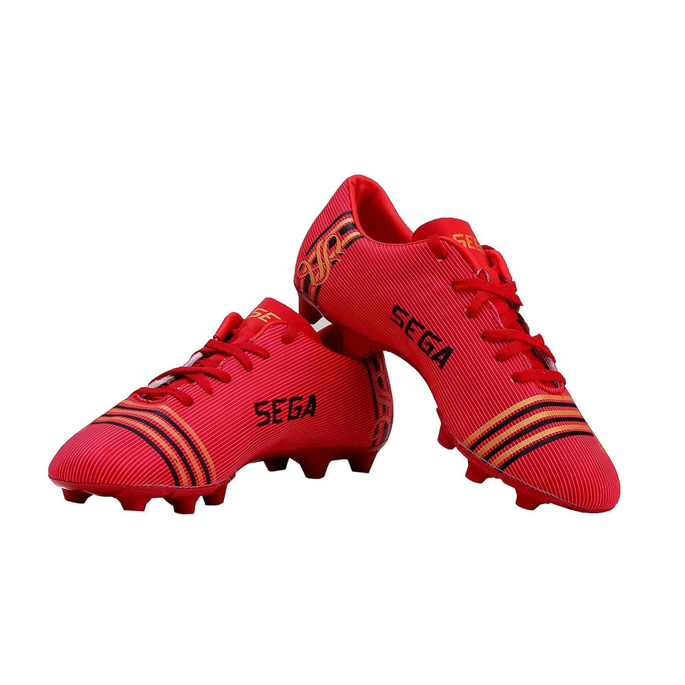 Sega New Spectra Football Shoes (Red) - InstaSport