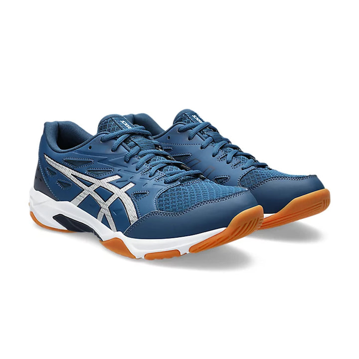 Asics Gel Rocket 11 (Blue) Badminton Shoes - InstaSport