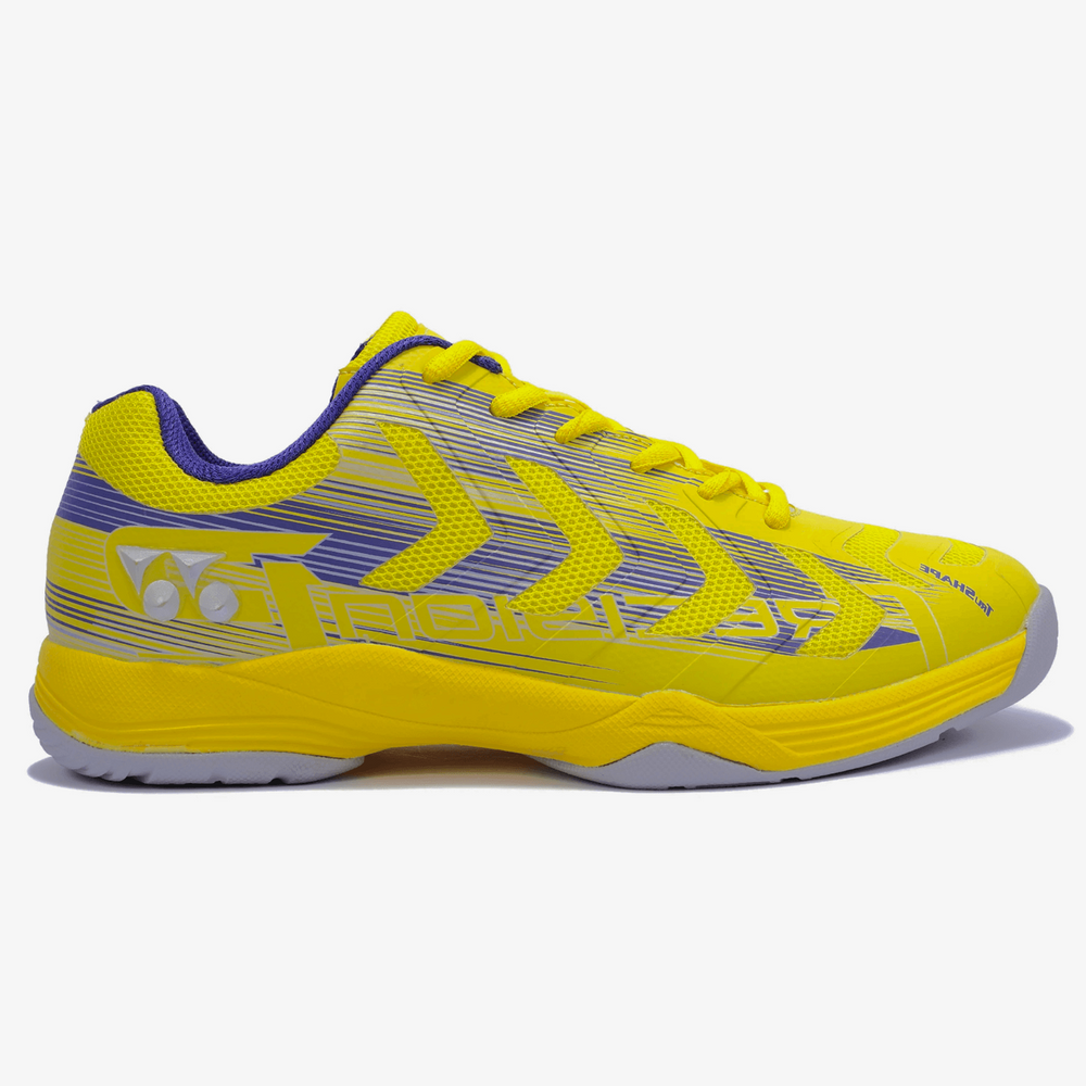 YONEX Precision 2 Badminton Shoes (Neon Yellow/ Dark ink) - InstaSport