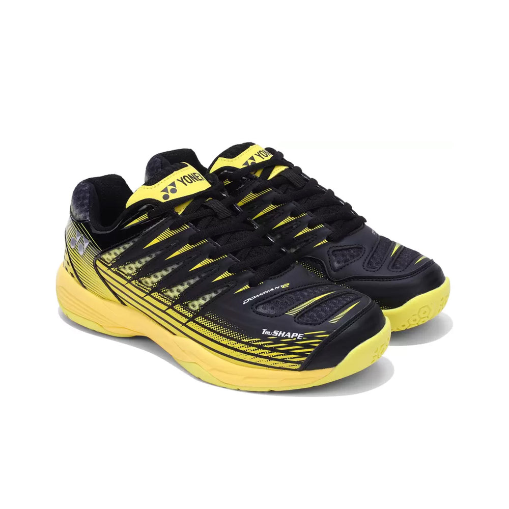 Yonex Tour Dominant 2 Men's Badminton Shoes (Black Neon/Yellow) - InstaSport