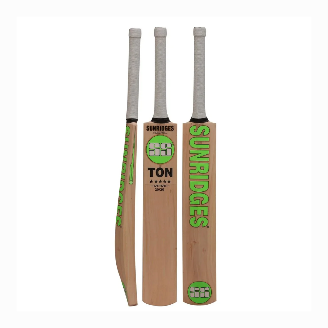 SS Retro 20-20 Kashmir Willow Cricket Bat -SH - InstaSport