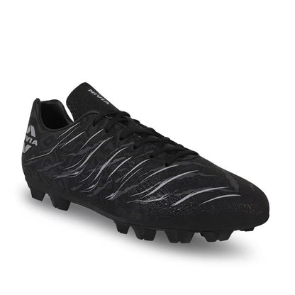 Nivia Carbonite 6.0 Football Stud - Black - InstaSport