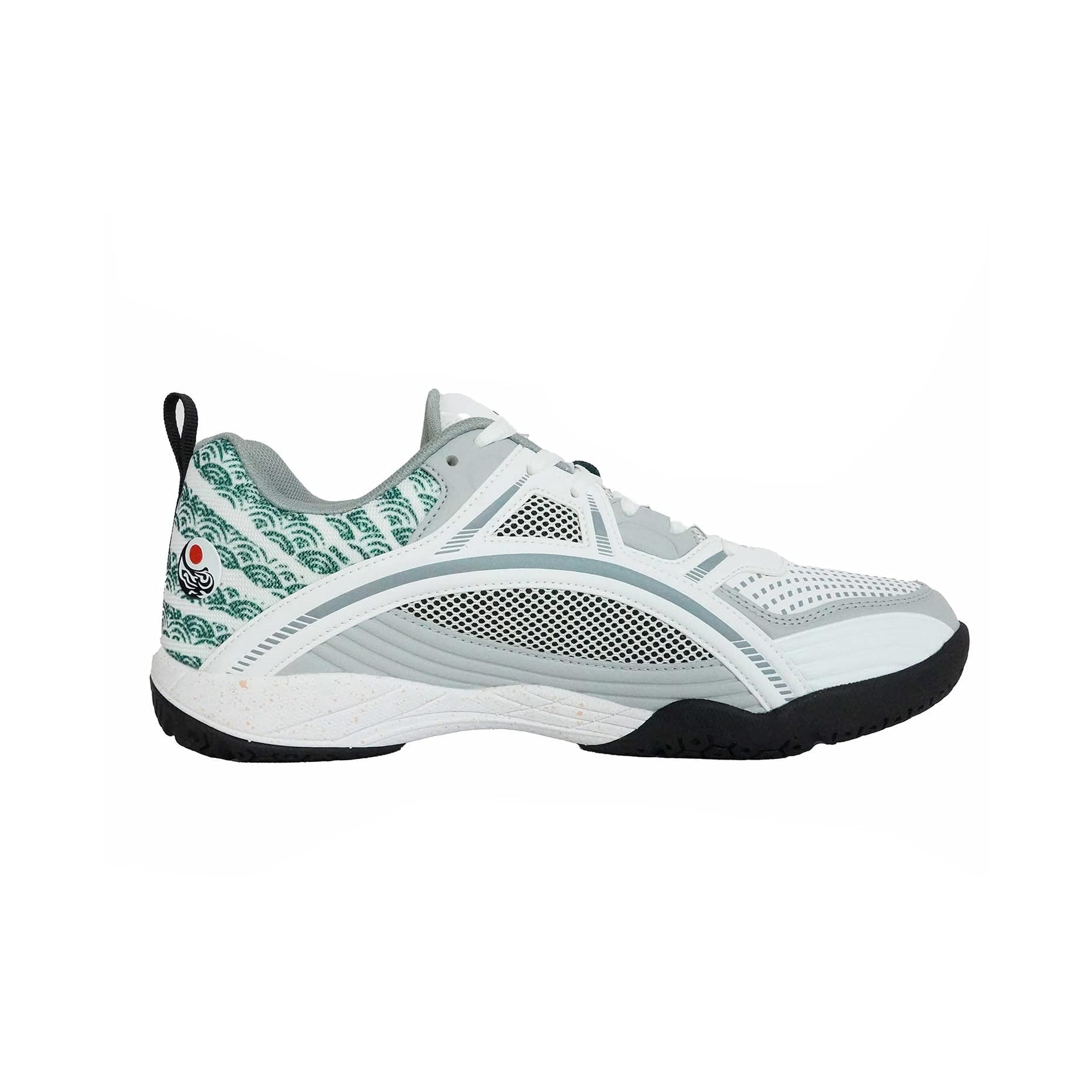 YONEX Tokyo Ultima Badminton Shoes for Men (White/Porpoise/Vintage Green) - InstaSport