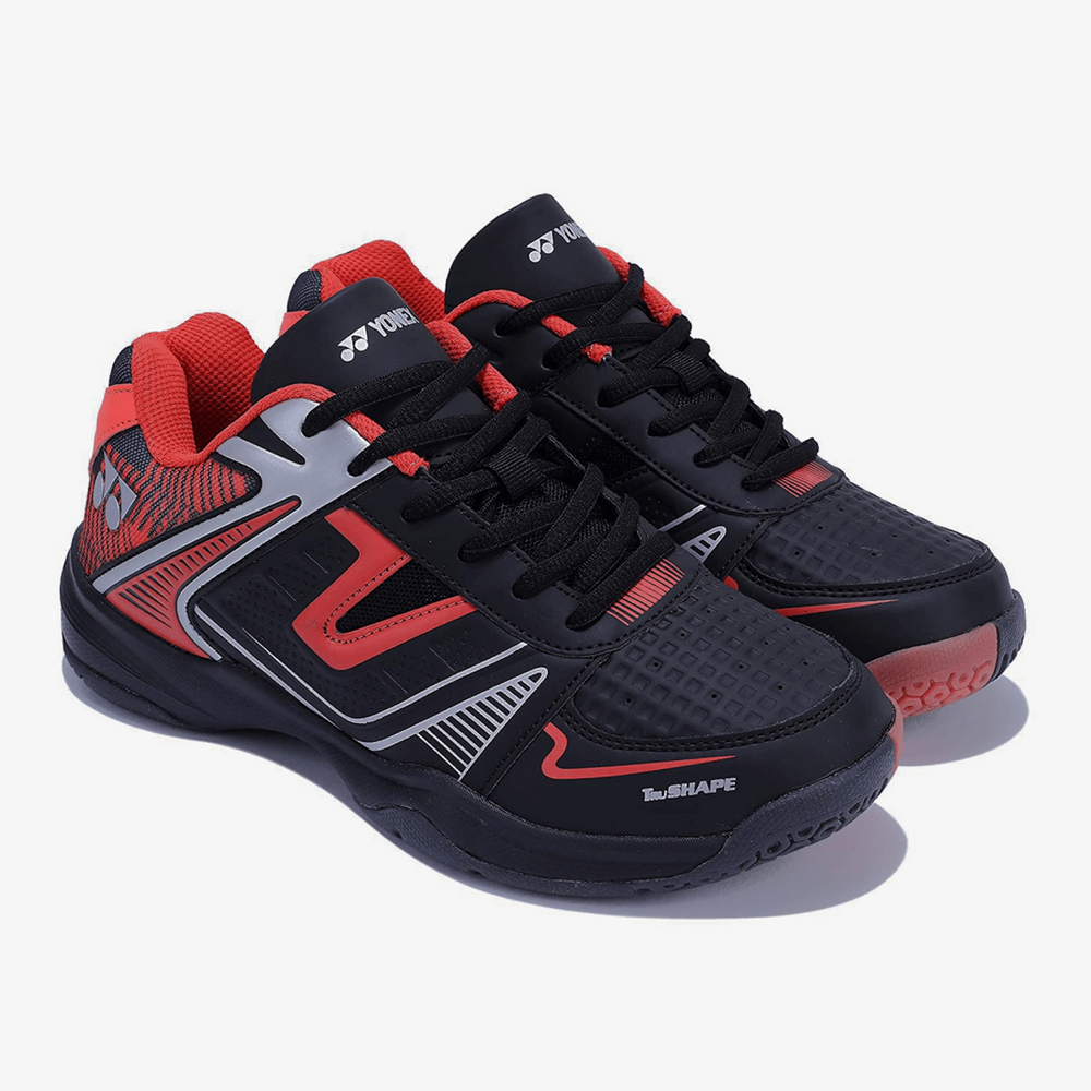 YONEX Tokyo 3 Badminton Shoes for Men (Black/Red) - InstaSport