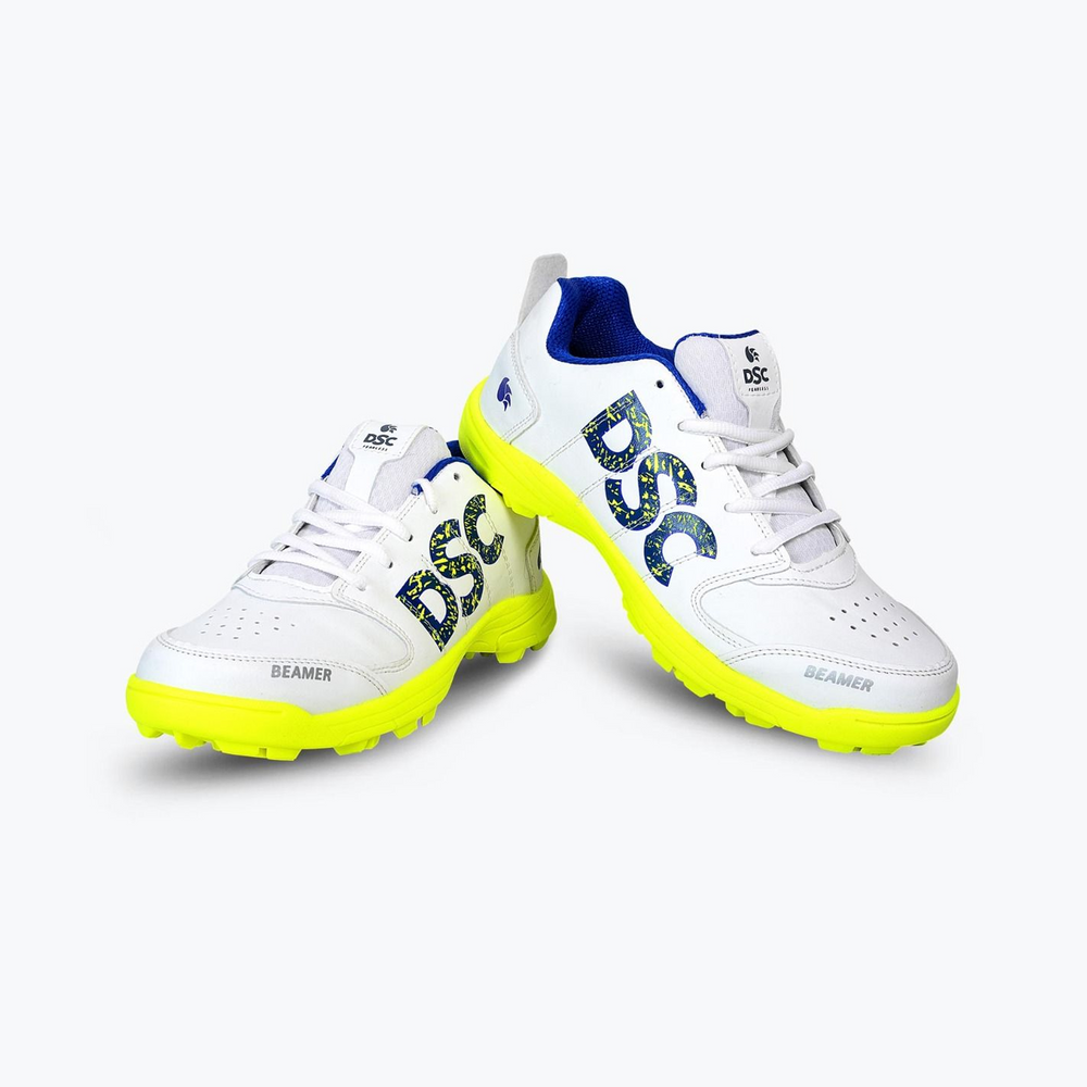 DSC Beamer Cricket Spike Shoes (Fluro Green) - InstaSport