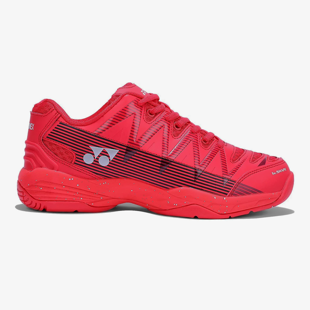 YONEX Dominant Badminton Shoes (Warm Red/ Black) - InstaSport