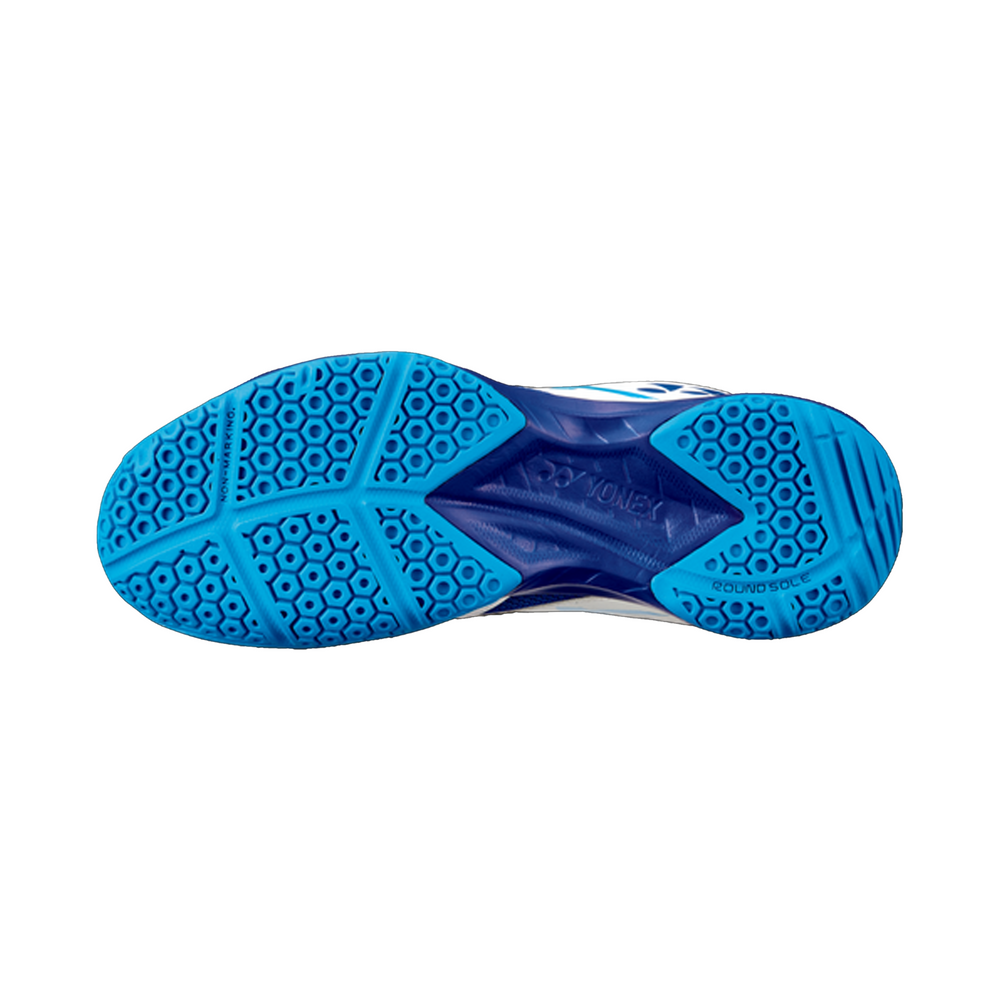 Yonex Power Cushion SHB 39 Badminton Shoes (White Blue) - InstaSport