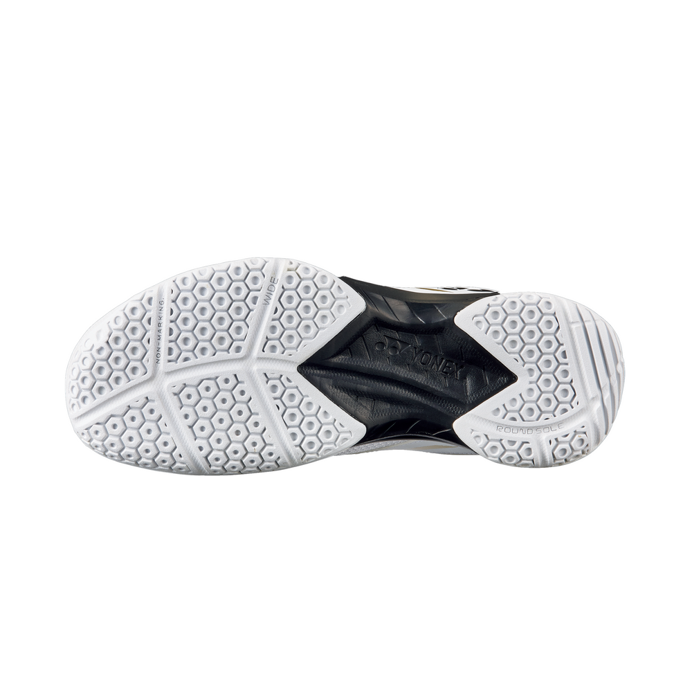 Yonex Power Cushion SHB 39 Wide Badminton Shoes (White/Gold) - InstaSport