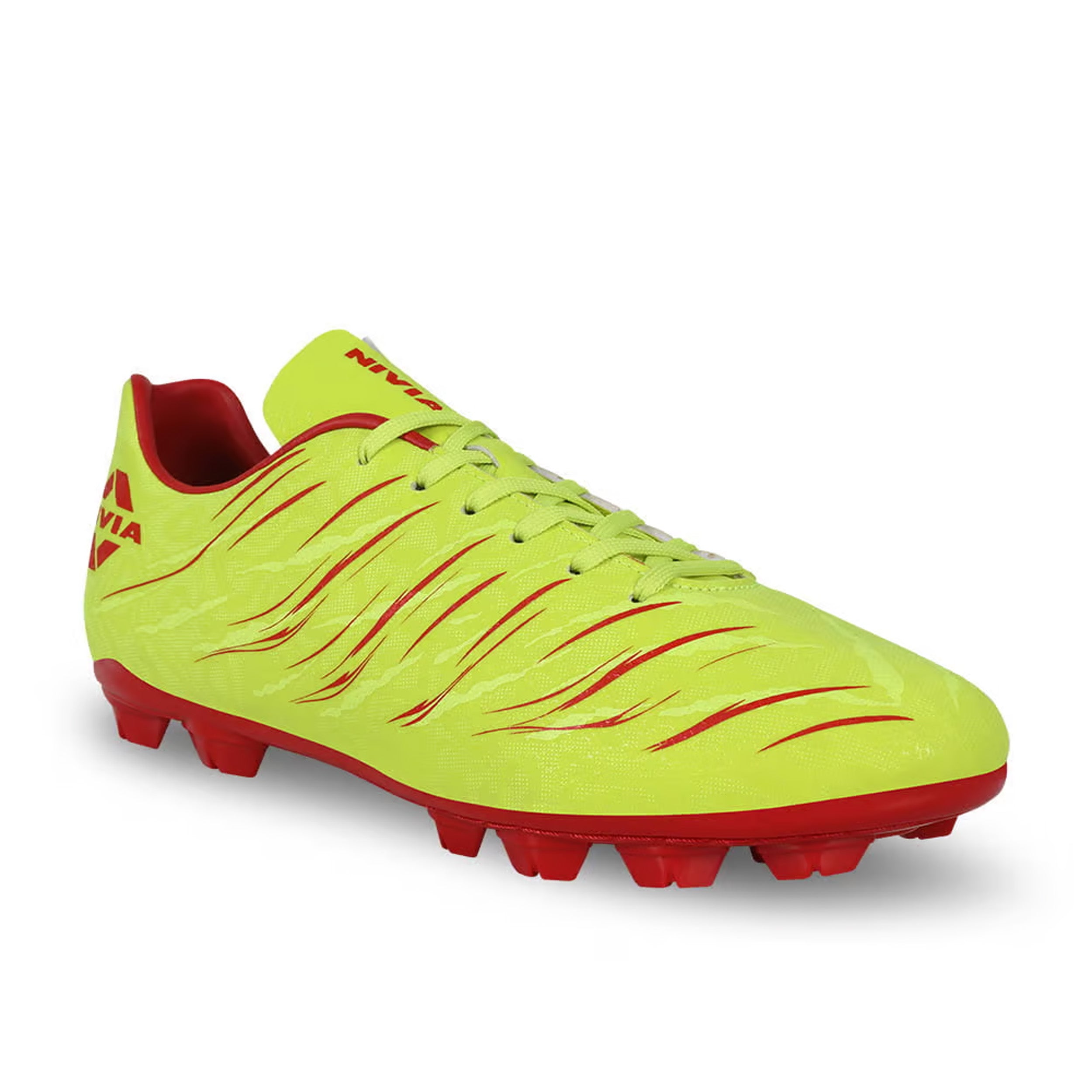 Nivia Carbonite 6.0 Football Stud - Yellow - InstaSport