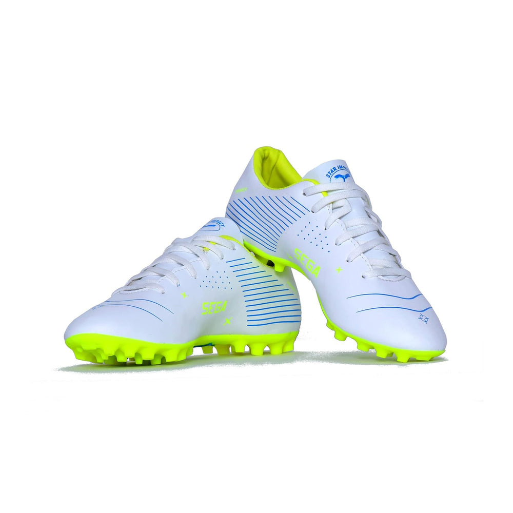 Sega Primer Football Shoes (White) - InstaSport