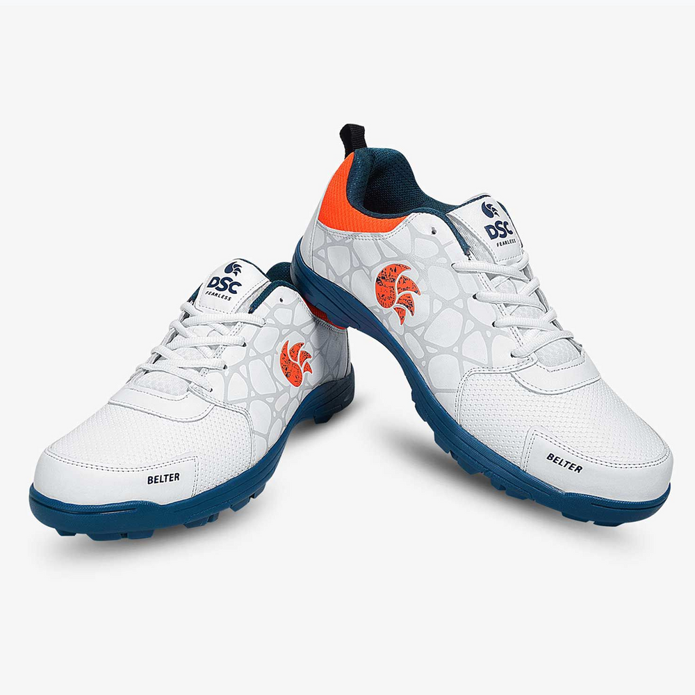 DSC Belter Cricket Shoes (Blue) - InstaSport