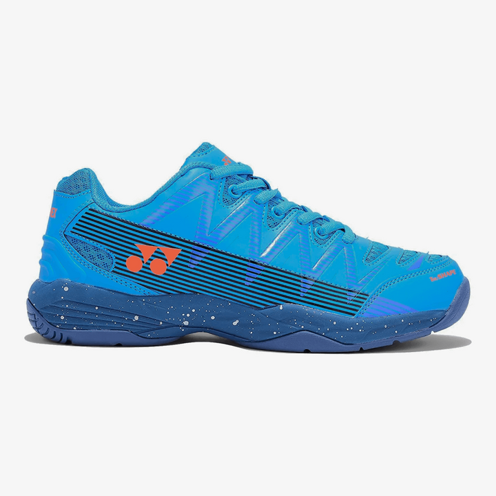 YONEX Dominant Badminton Shoes (Digital Aqua/ Dark Indigo/ Bright Coral) - InstaSport