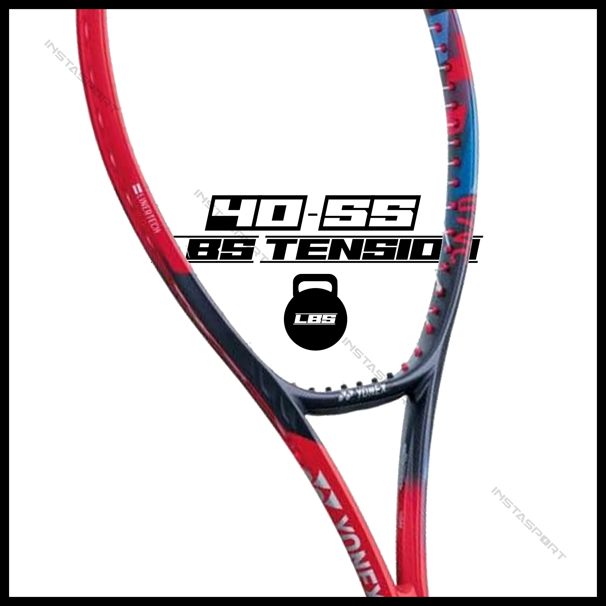 Yonex VCORE 100L Tennis Racquet (Scarlet) - InstaSport