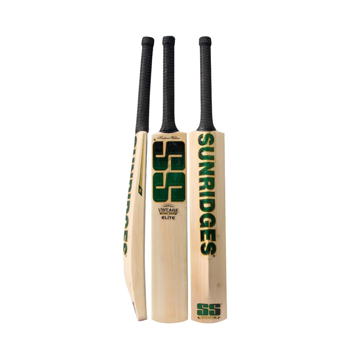 SS Vintage Elite Kashmir Willow Cricket Bat -SH - InstaSport