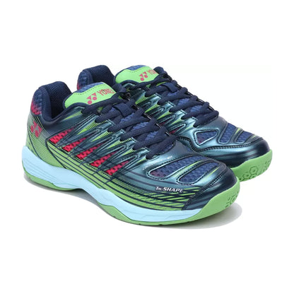 Yonex Tour Dominant 2 Men's Badminton Shoes (Dark Sea/Bright Lime/Watermelon) - InstaSport