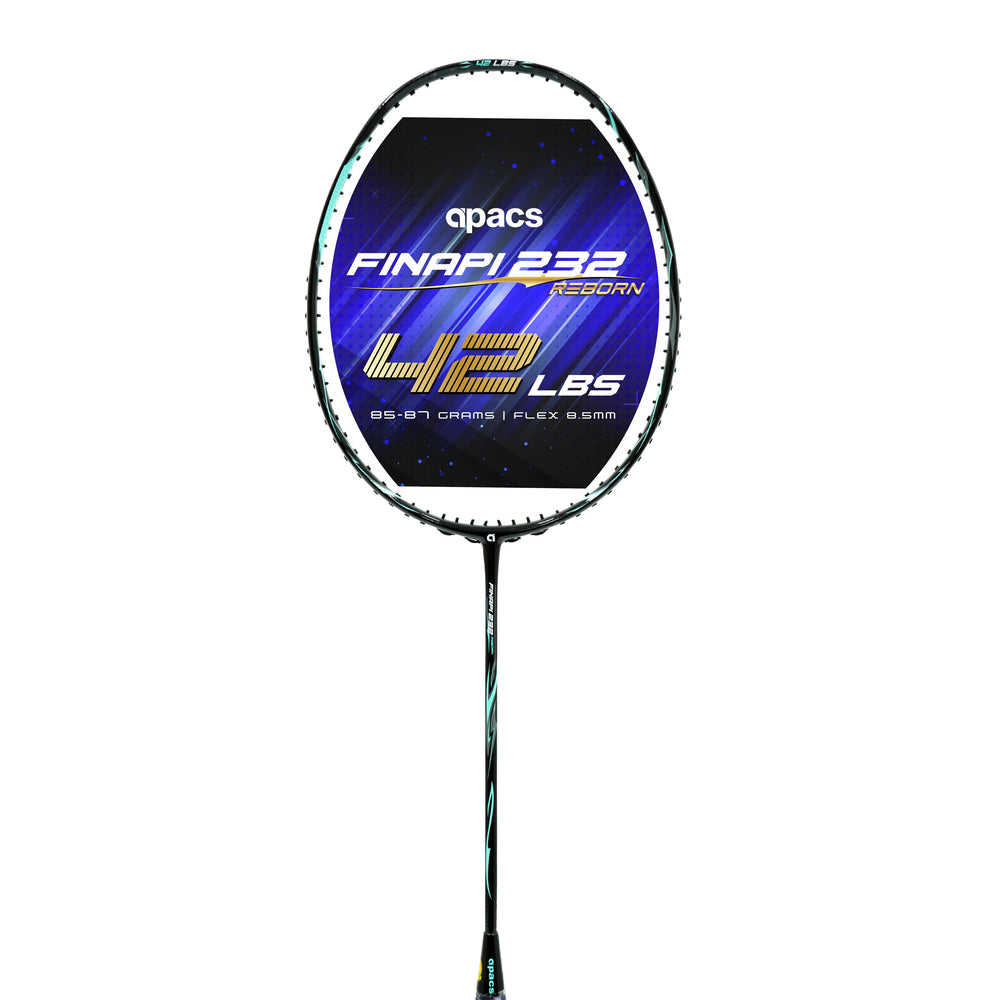 Apacs Finapi 232 Reborn Black Badminton Racket - InstaSport