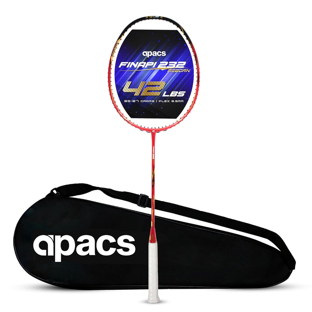 Apacs Finapi 232 Reborn Red Badminton Racket - InstaSport