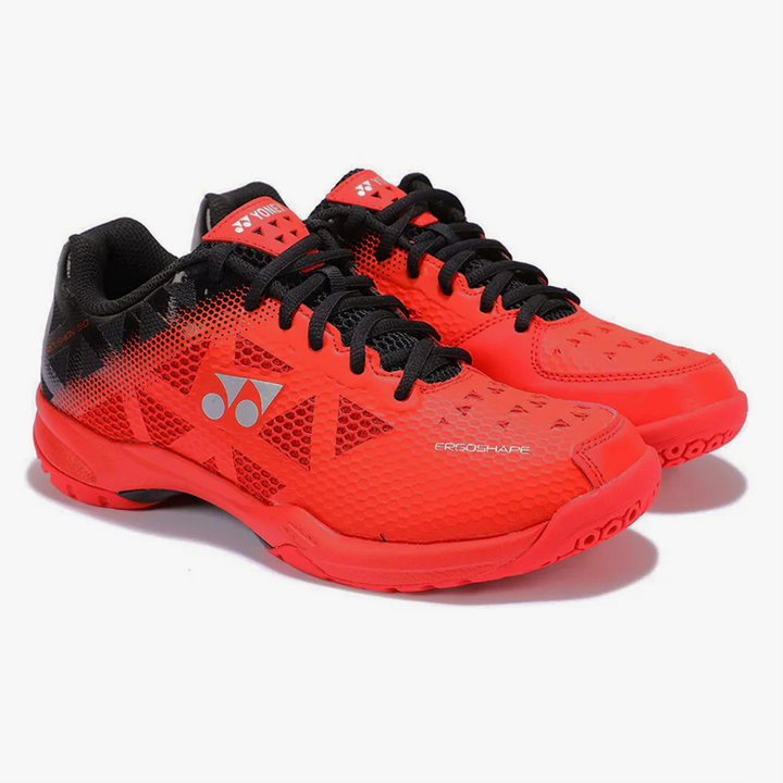 YONEX Power Cushion SHB 50 EX Badminton Shoes (Red/Black)