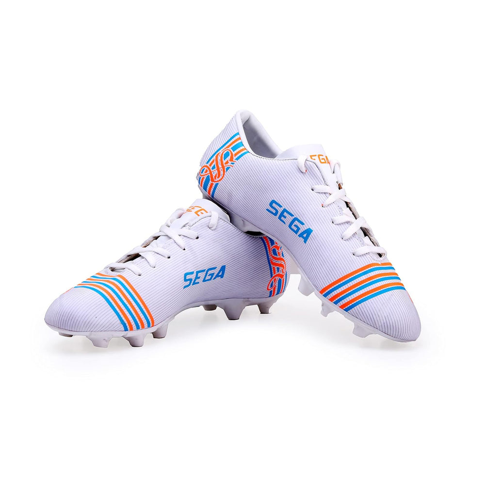 Sega New Spectra Football Shoes (White) - InstaSport