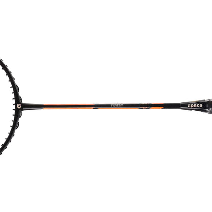 Apacs Dual Power & Speed Badminton Racket (Black/Green/Orange) - InstaSport