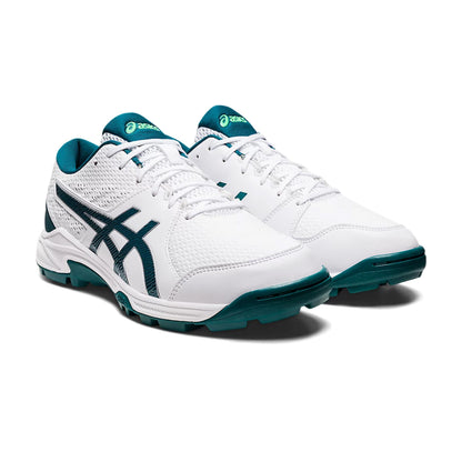 Asics Gel Peake 2 Men's Cricket Shoes (White/Velvet Pine) - InstaSport