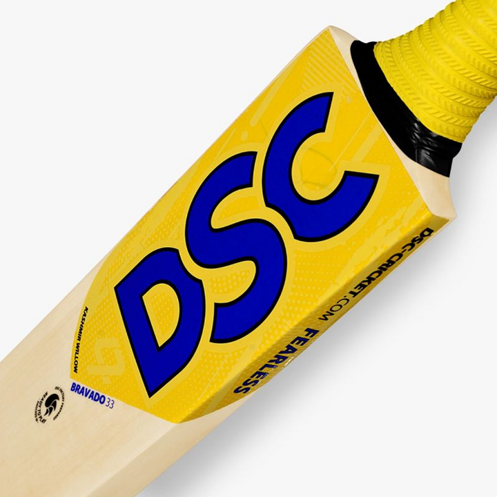 DSC Bravado 33 Kashmir Willow Cricket Bat -SH - InstaSport