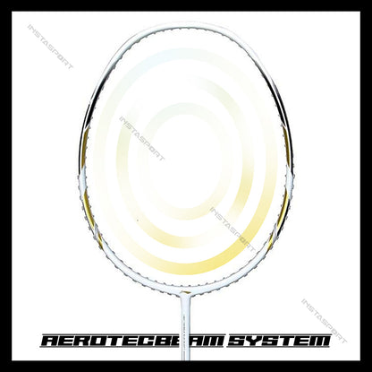 Li-Ning Windstorm 78+ (White) Badminton Racket - InstaSport