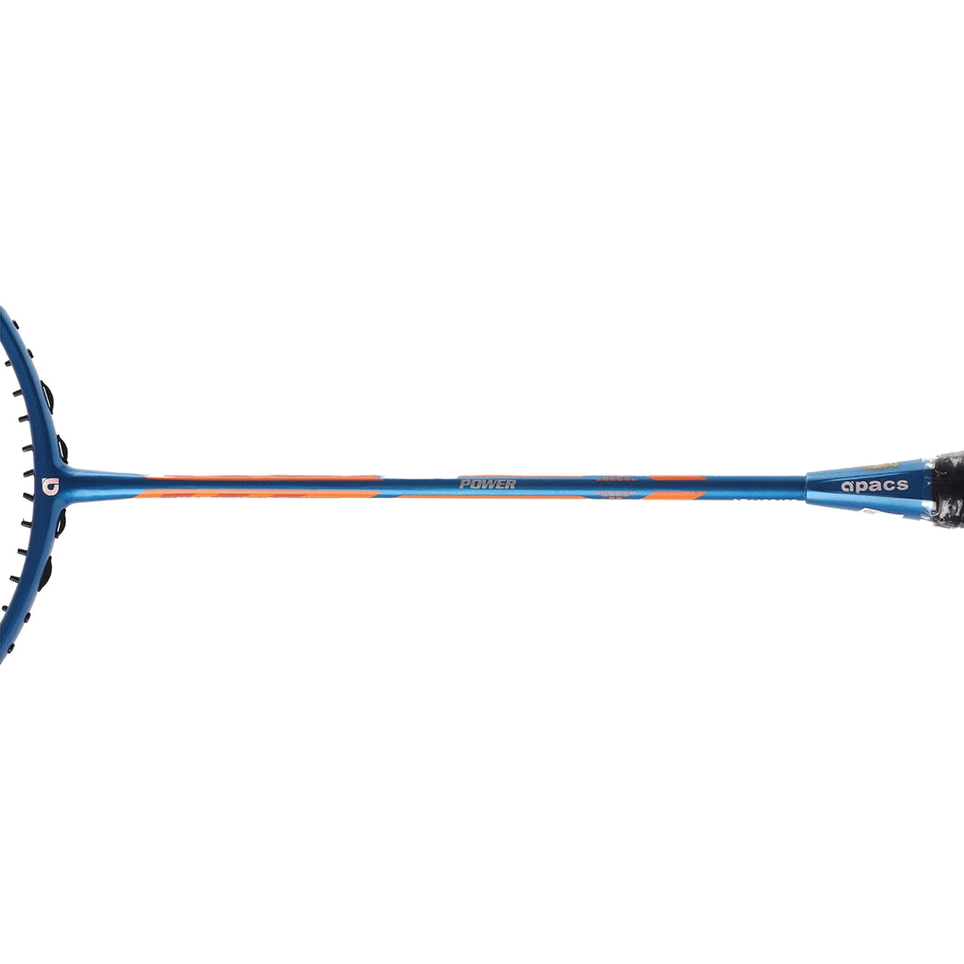 Apacs Dual Power & Speed Badminton Racket (Blue/Green/Orange) - InstaSport