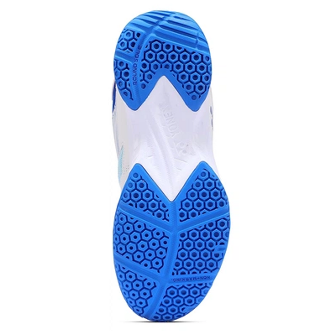 YONEX Power Cushion SHB 37 (White/Blue) Badminton Shoes - InstaSport