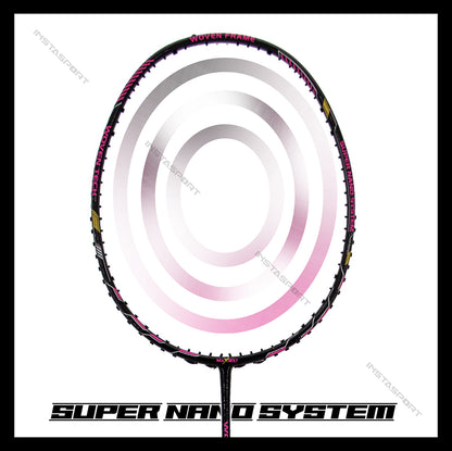 Maxbolt Woven Tech 60 Pink Badminton Racket - InstaSport