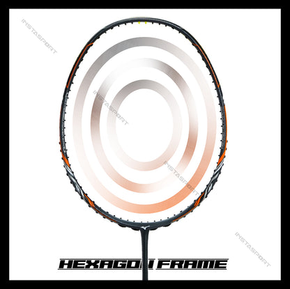 Mizuno Carbosonic 79 Black/Orange Badminton Racket - InstaSport