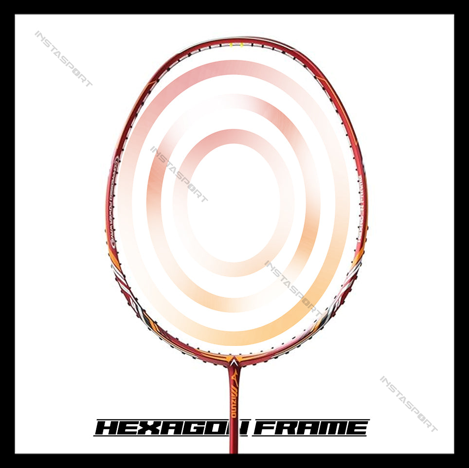 Mizuno Carbosonic 79 Red Badminton Racket - InstaSport