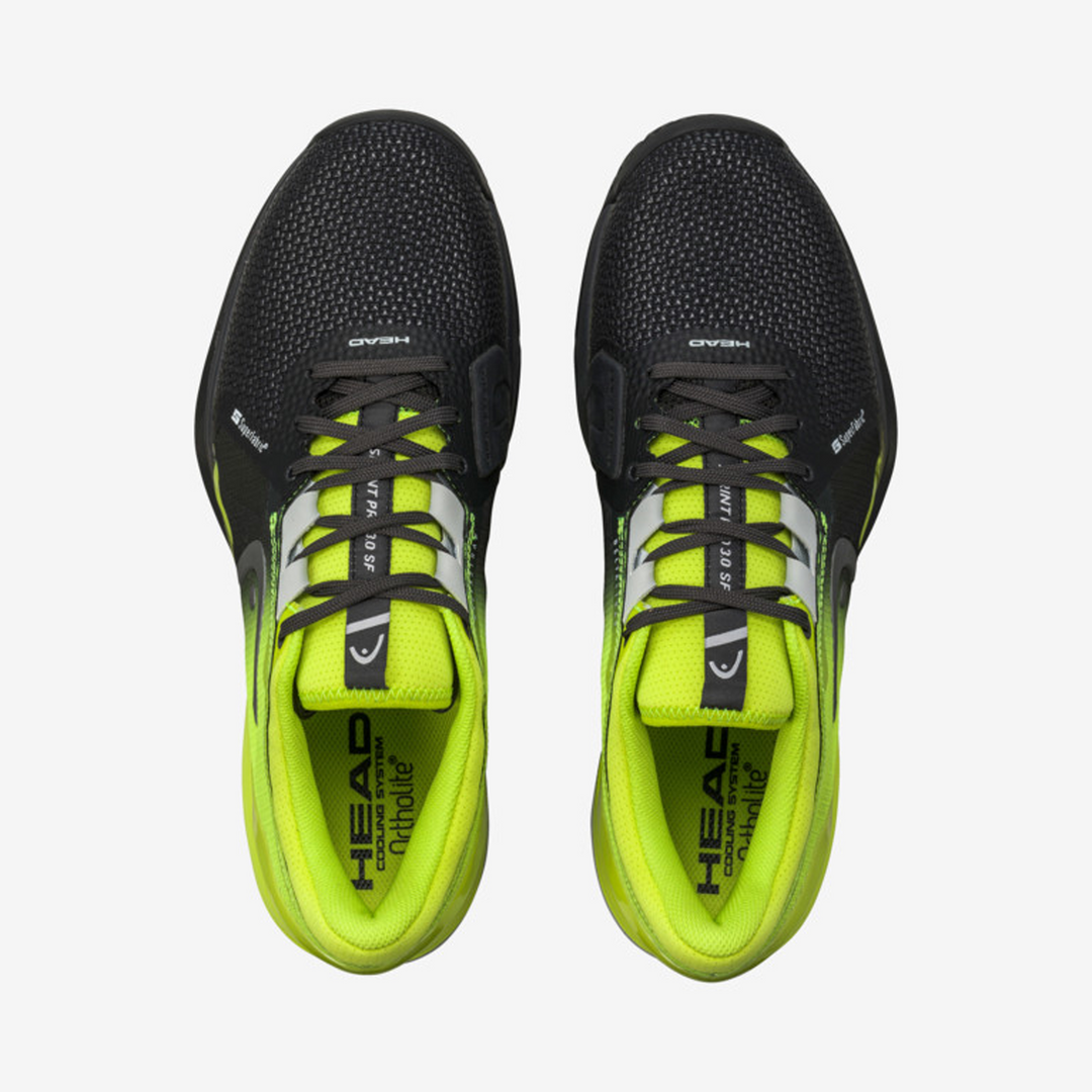 Head Sprint Pro 3.0 SF Tennis Shoes (Black/Lime) - InstaSport