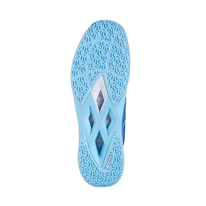 Babolat Shadow Tour 5 Badminton Shoes for Men (Ceramic Blue)