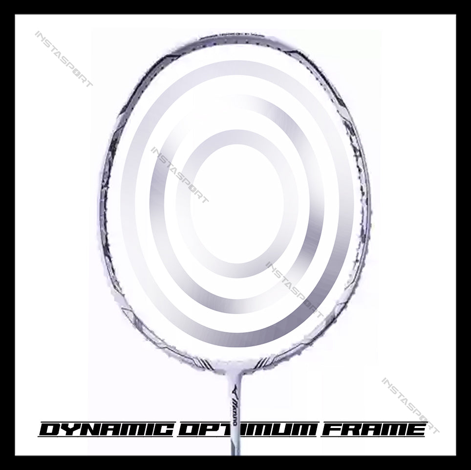 Mizuno Valour V9 White Badminton Racket - InstaSport