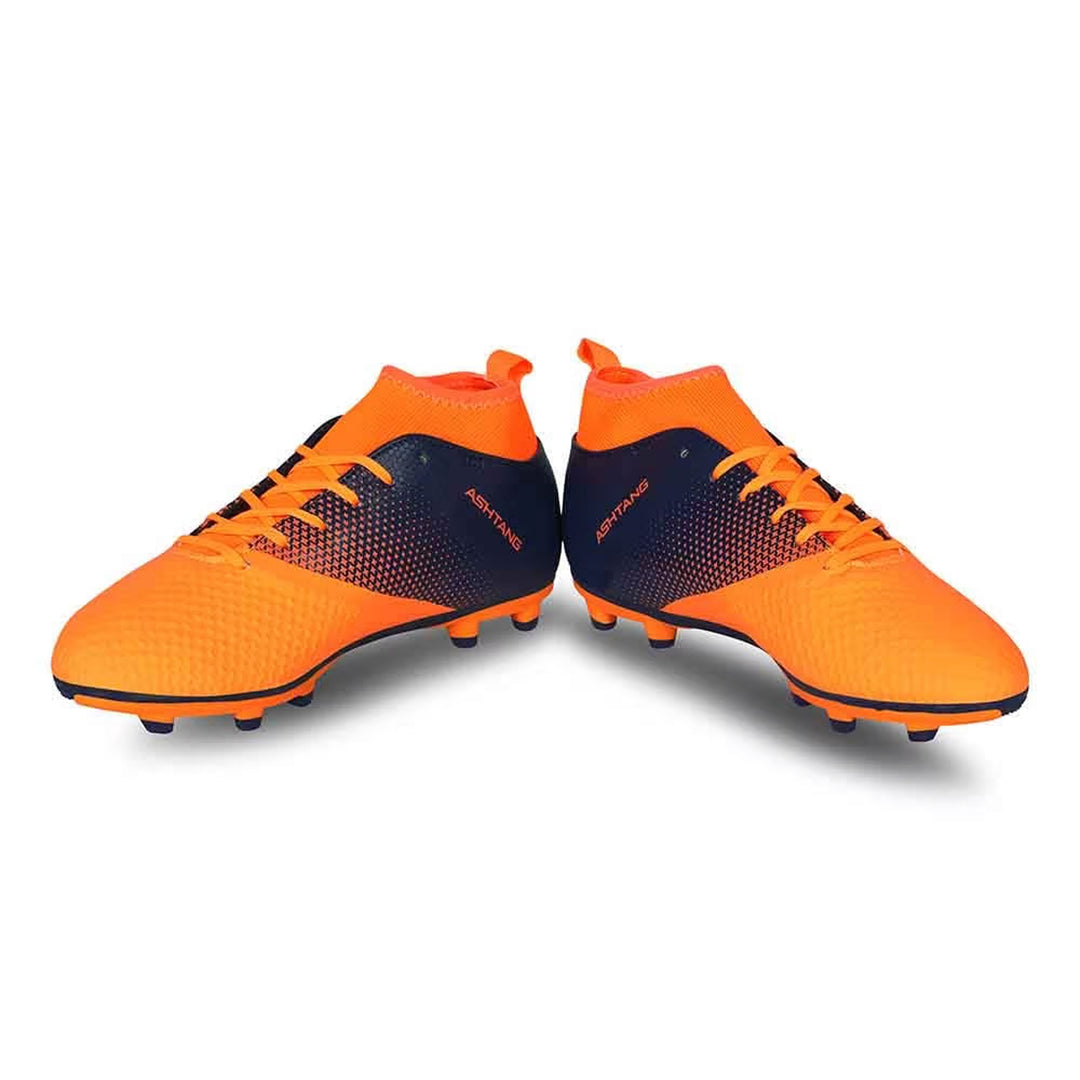 Nivia Ashtang Football Stud - Orange - InstaSport