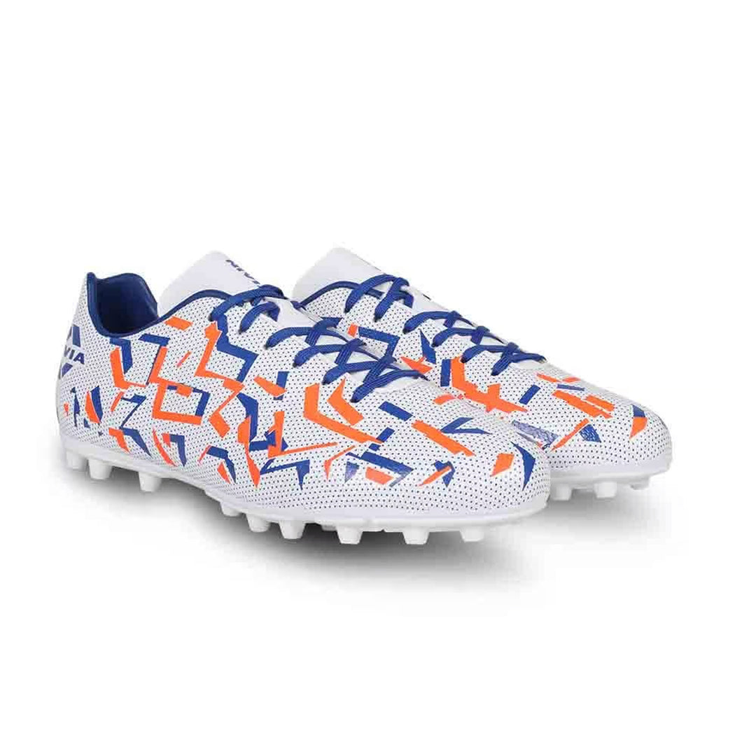 Nivia Encounter MG 2.0 Football Stud - White - InstaSport