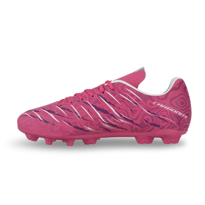 Nivia Carbonite 6.0 Football Stud - Pink - InstaSport