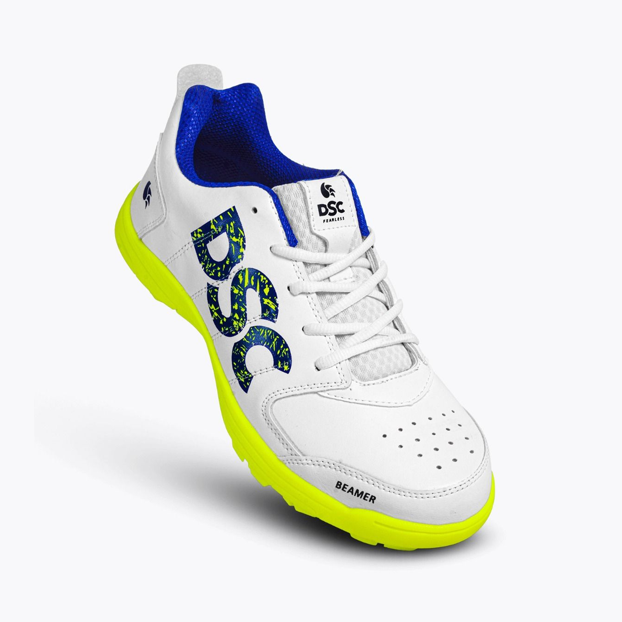 DSC Beamer Cricket Spike Shoes (Fluro Green) - InstaSport