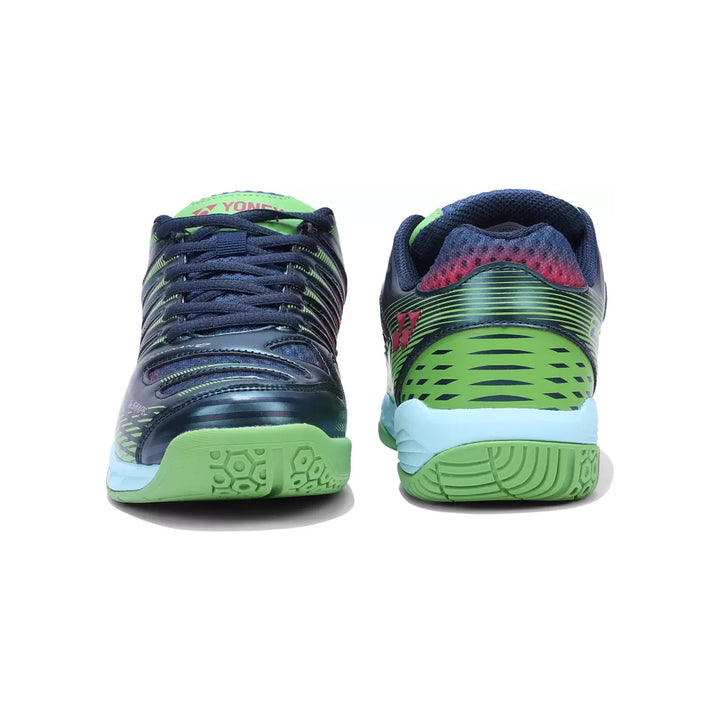 Yonex Tour Dominant 2 Men's Badminton Shoes (Dark Sea/Bright Lime/Watermelon) - InstaSport