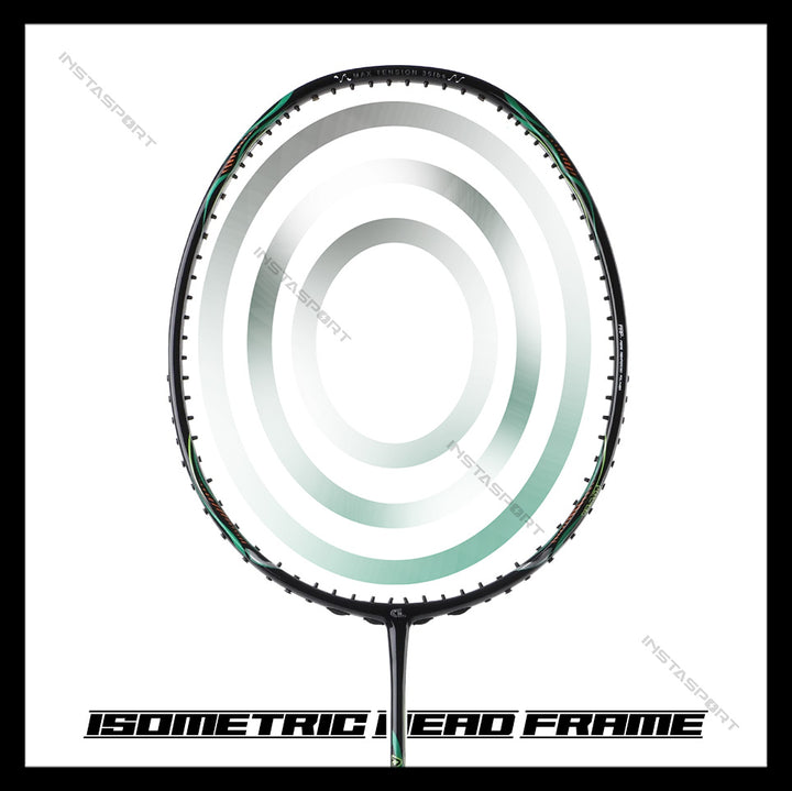 Apacs Asgardia Lite Badminton Racket (Black Green)