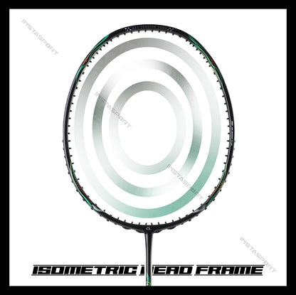 Apacs Asgardia Lite Badminton Racket (Black Green) - InstaSport