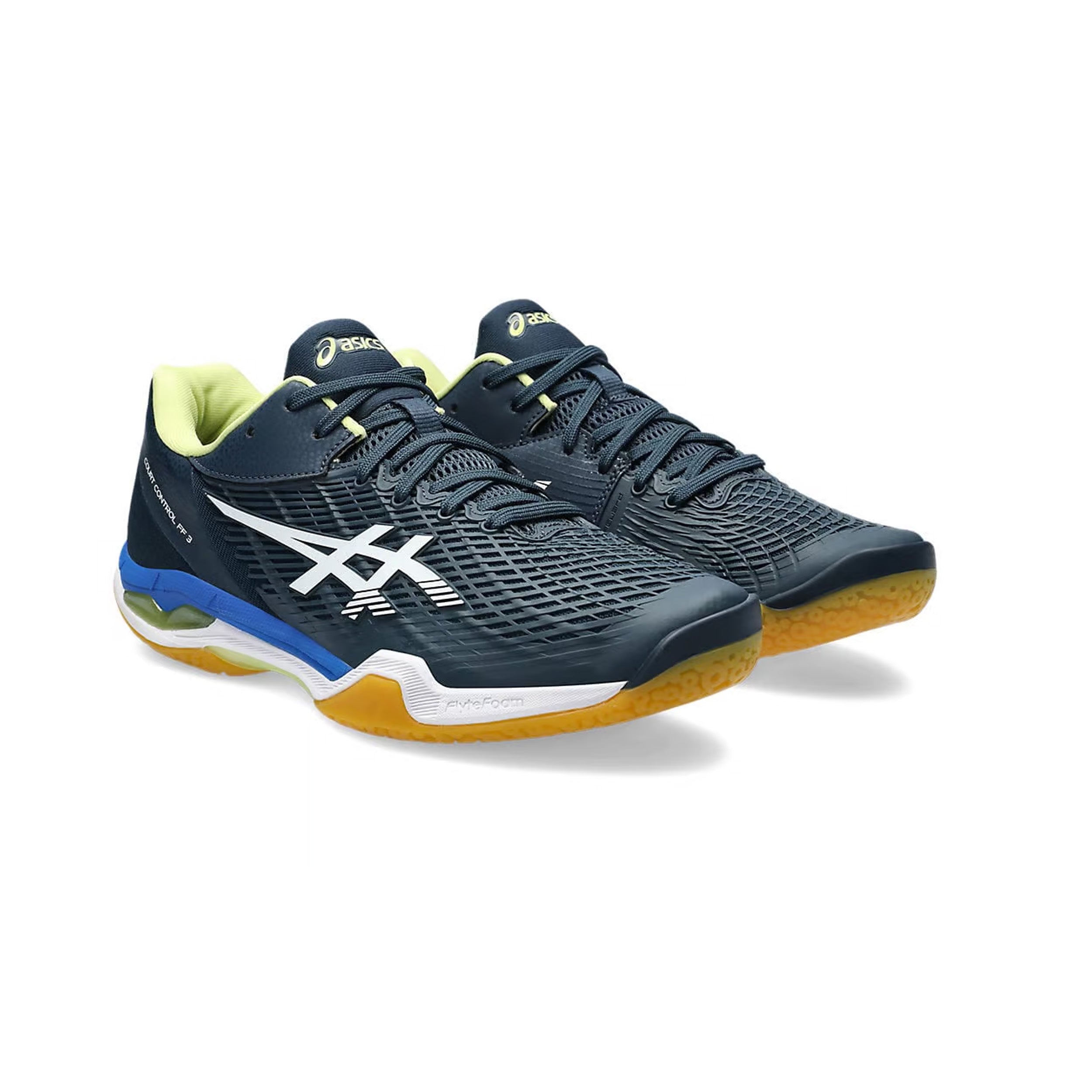 Asics Court Control FF3 (French Blue/White) Badminton Shoes - InstaSport